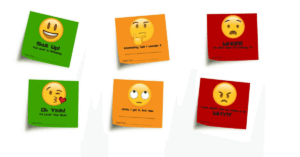 Happiness Door Sticky Notes